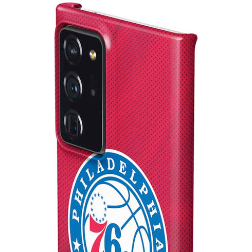 NBA Philadelphia 76ers Jersey Galaxy Note20 Ultra 5G Lite Case
