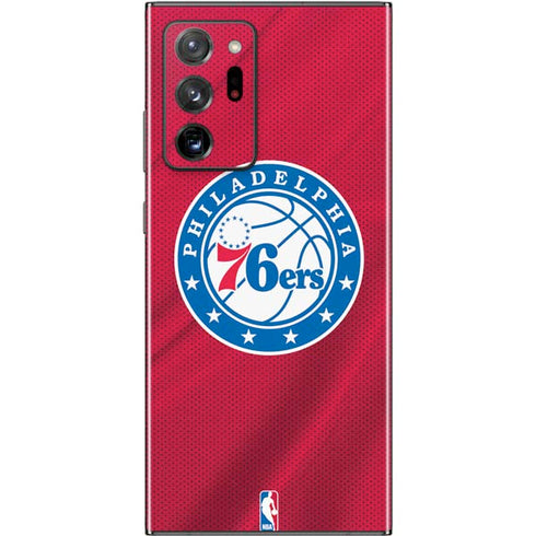 NBA Philadelphia 76ers Jersey Galaxy Note20 Ultra 5G Skin