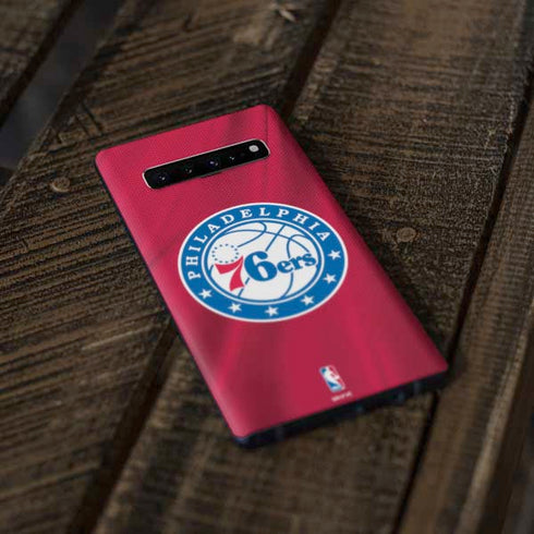NBA Philadelphia 76ers Jersey Galaxy S10 Plus Skin