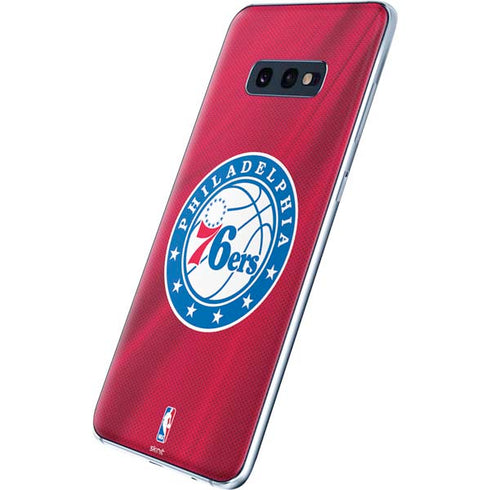 NBA Philadelphia 76ers Jersey Galaxy S10e Skin