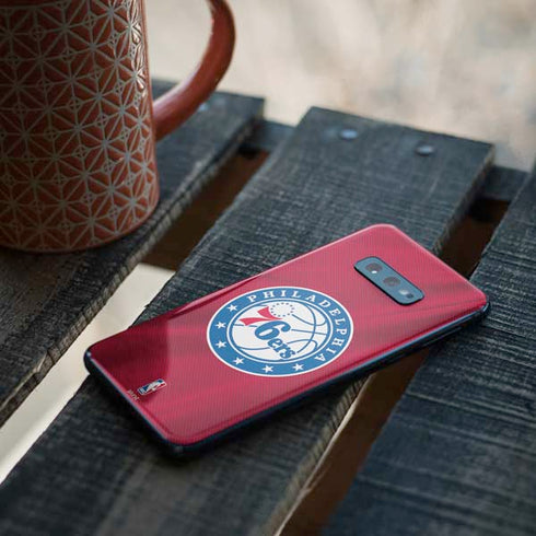 NBA Philadelphia 76ers Jersey Galaxy S10e Skin