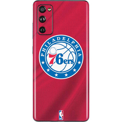 NBA Philadelphia 76ers Jersey Galaxy S20 Fan Edition Skin