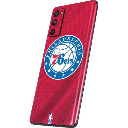 NBA Philadelphia 76ers Jersey Galaxy S20 Fan Edition Skin