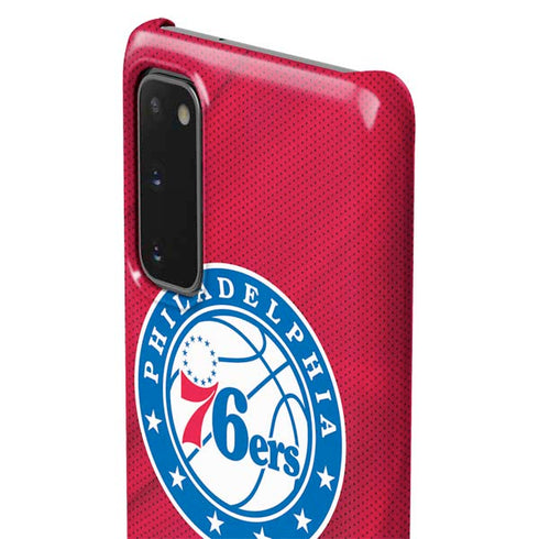 NBA Philadelphia 76ers Jersey Galaxy S20 Lite Case