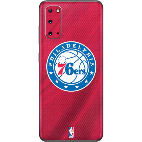 NBA Philadelphia 76ers Jersey Galaxy S20 Skin