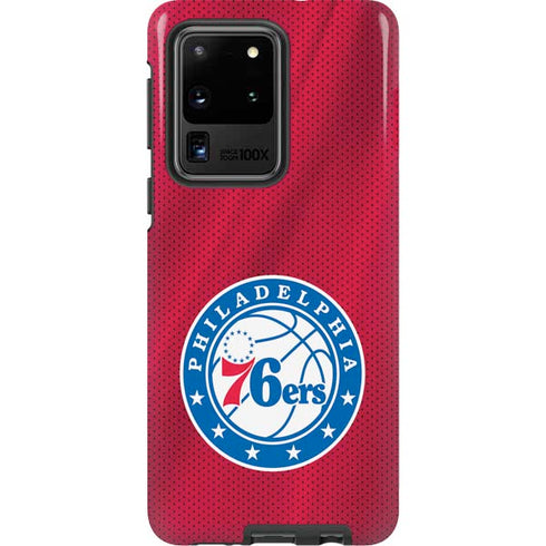 NBA Philadelphia 76ers Jersey Galaxy S20 Ultra 5G Pro Case