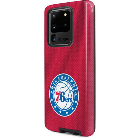NBA Philadelphia 76ers Jersey Galaxy S20 Ultra 5G Pro Case