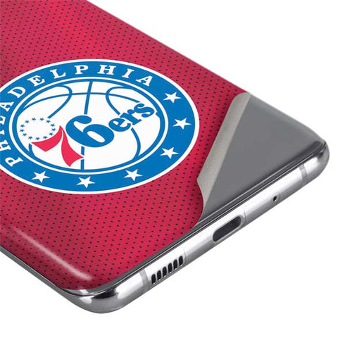 NBA Philadelphia 76ers Jersey Galaxy S20 Ultra 5G Skin
