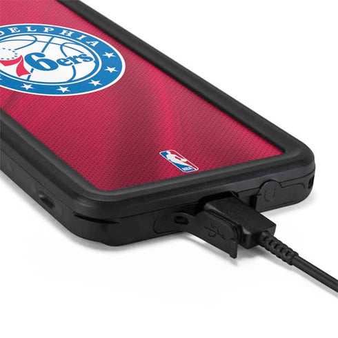 NBA Philadelphia 76ers Jersey Galaxy S20 Waterproof Case