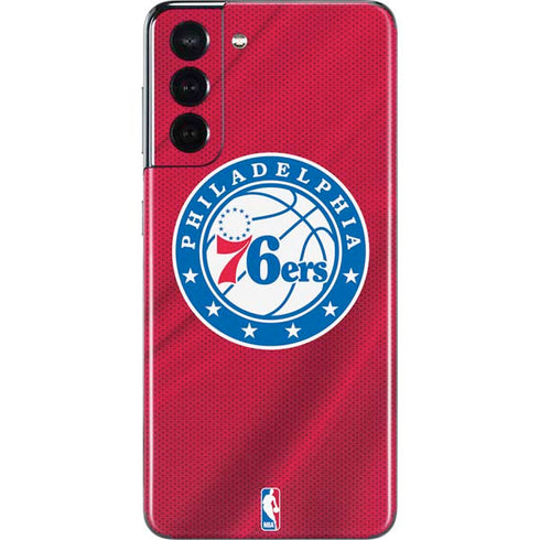 NBA Philadelphia 76ers Jersey Galaxy S21 5G Skin