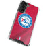 NBA Philadelphia 76ers Jersey Galaxy S21 FE Clear Case