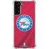 NBA Philadelphia 76ers Jersey Galaxy S21 Plus 5G Clear Case