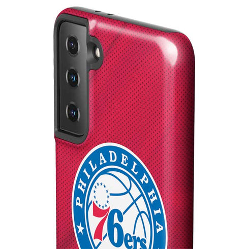 NBA Philadelphia 76ers Jersey Galaxy S21 Plus 5G Pro Case