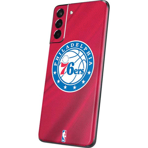 NBA Philadelphia 76ers Jersey Galaxy S21 Plus 5G Skin