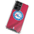 NBA Philadelphia 76ers Jersey Galaxy S21 Ultra 5G Clear Case