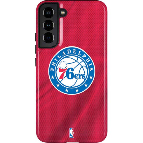 NBA Philadelphia 76ers Jersey Galaxy S22 Plus Pro Case