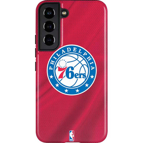 NBA Philadelphia 76ers Jersey Galaxy S22 Pro Case