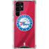 NBA Philadelphia 76ers Jersey Galaxy S22 Ultra Clear Case