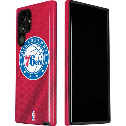NBA Philadelphia 76ers Jersey Galaxy S22 Ultra Pro Case