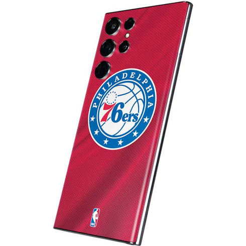 NBA Philadelphia 76ers Jersey Galaxy S22 Ultra Skin