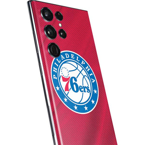 NBA Philadelphia 76ers Jersey Galaxy S22 Ultra Skin