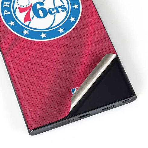 NBA Philadelphia 76ers Jersey Galaxy S22 Ultra Skin