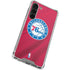 NBA Philadelphia 76ers Jersey Galaxy S23 Plus Clear Case