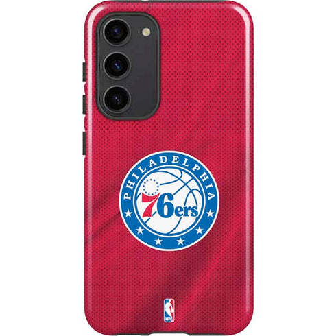 NBA Philadelphia 76ers Jersey Galaxy S23 Plus Pro Case