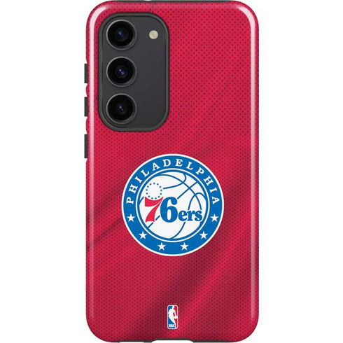 NBA Philadelphia 76ers Jersey Galaxy S23 Pro Case