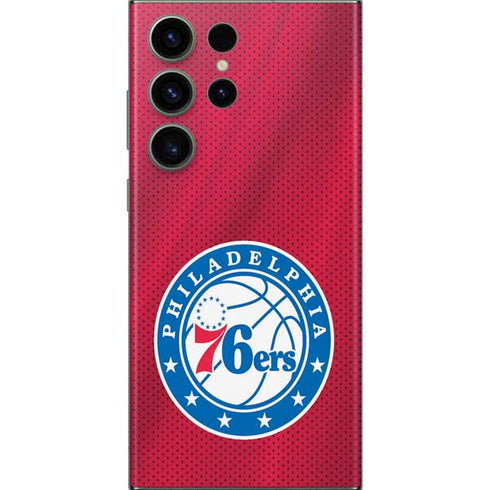 NBA Philadelphia 76ers Jersey Galaxy S23 Ultra Skin