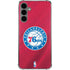 NBA Philadelphia 76ers Jersey Galaxy S24 Plus Clear Case