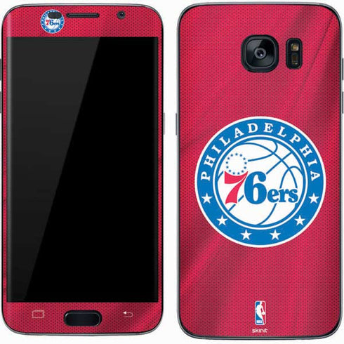 NBA Philadelphia 76ers Jersey Galaxy S7 Skin