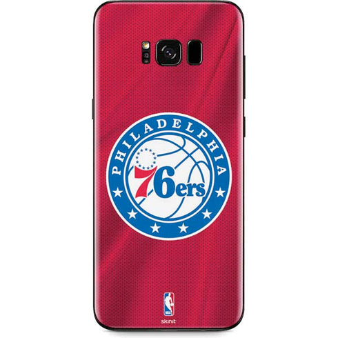 NBA Philadelphia 76ers Jersey Galaxy S8 Plus Skin