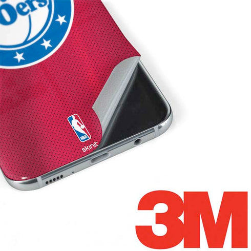 NBA Philadelphia 76ers Jersey Galaxy S8 Plus Skin