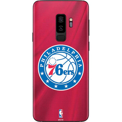 NBA Philadelphia 76ers Jersey Galaxy S9 Plus Skin