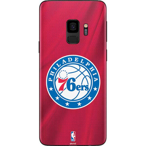 NBA Philadelphia 76ers Jersey Galaxy S9 Skin
