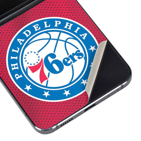 NBA Philadelphia 76ers Jersey Galaxy Z Flip5 5G Skin