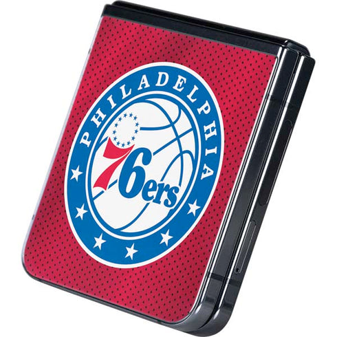 NBA Philadelphia 76ers Jersey Galaxy Z Flip5 5G Skin