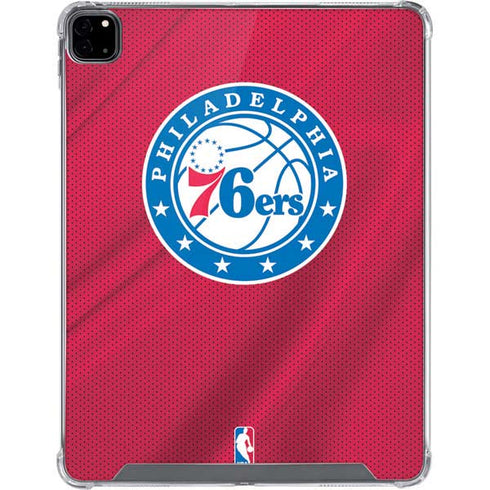 NBA Philadelphia 76ers Jersey iPad Pro 12.9in (2020) Clear Case
