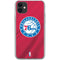 NBA Philadelphia 76ers Jersey iPhone 11 Clear Case