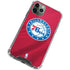NBA Philadelphia 76ers Jersey iPhone 11 Pro Max Clear Case