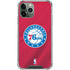 NBA Philadelphia 76ers Jersey iPhone 11 Pro Max Clear Case