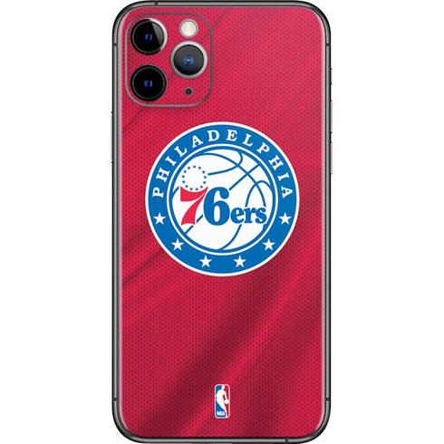 NBA Philadelphia 76ers Jersey iPhone 11 Pro Skin