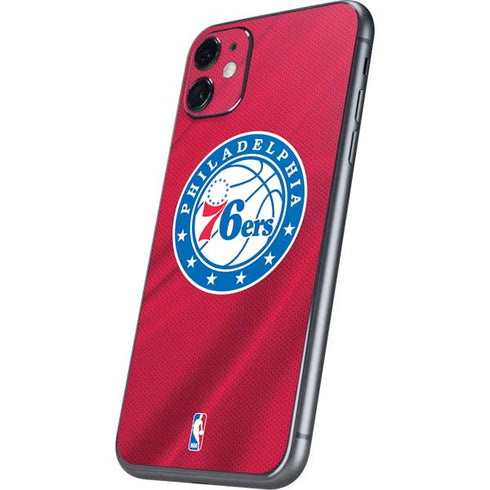 NBA Philadelphia 76ers Jersey iPhone 11 Skin
