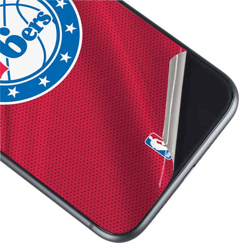 NBA Philadelphia 76ers Jersey iPhone 11 Skin