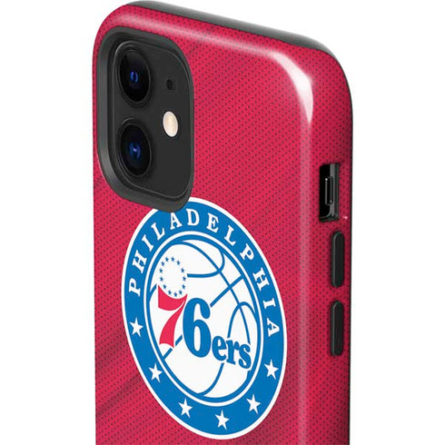 NBA Philadelphia 76ers Jersey iPhone 12 Impact Case