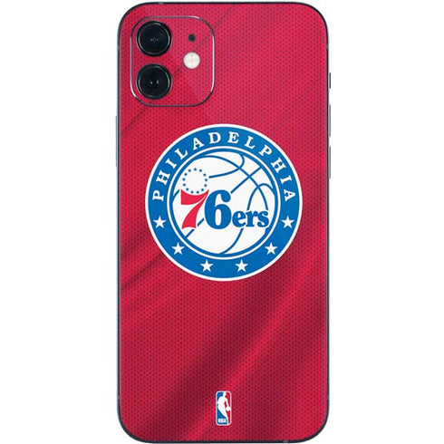 NBA Philadelphia 76ers Jersey iPhone 12 Mini Skin