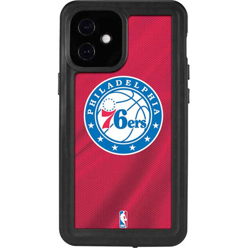 NBA Philadelphia 76ers Jersey iPhone 12 Mini Waterproof Case