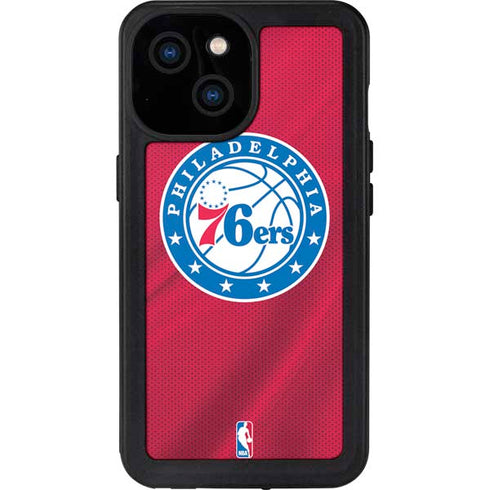 NBA Philadelphia 76ers Jersey iPhone 13 Mini Waterproof Case