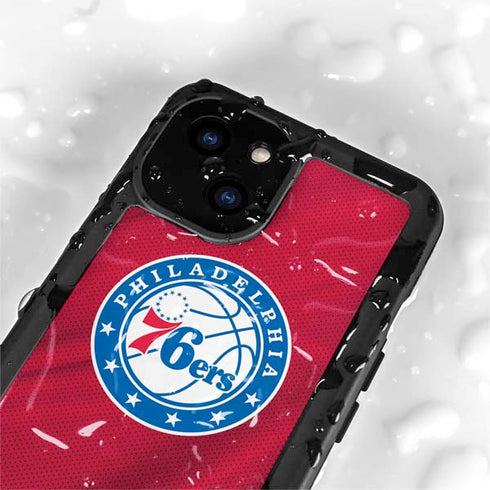NBA Philadelphia 76ers Jersey iPhone 13 Mini Waterproof Case
